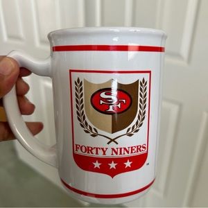 Vintage San Francisco Forty Niners coffee mug